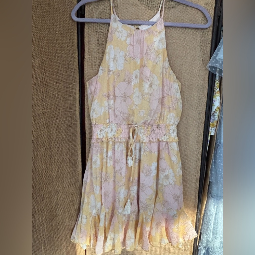 Floral Halter Dress